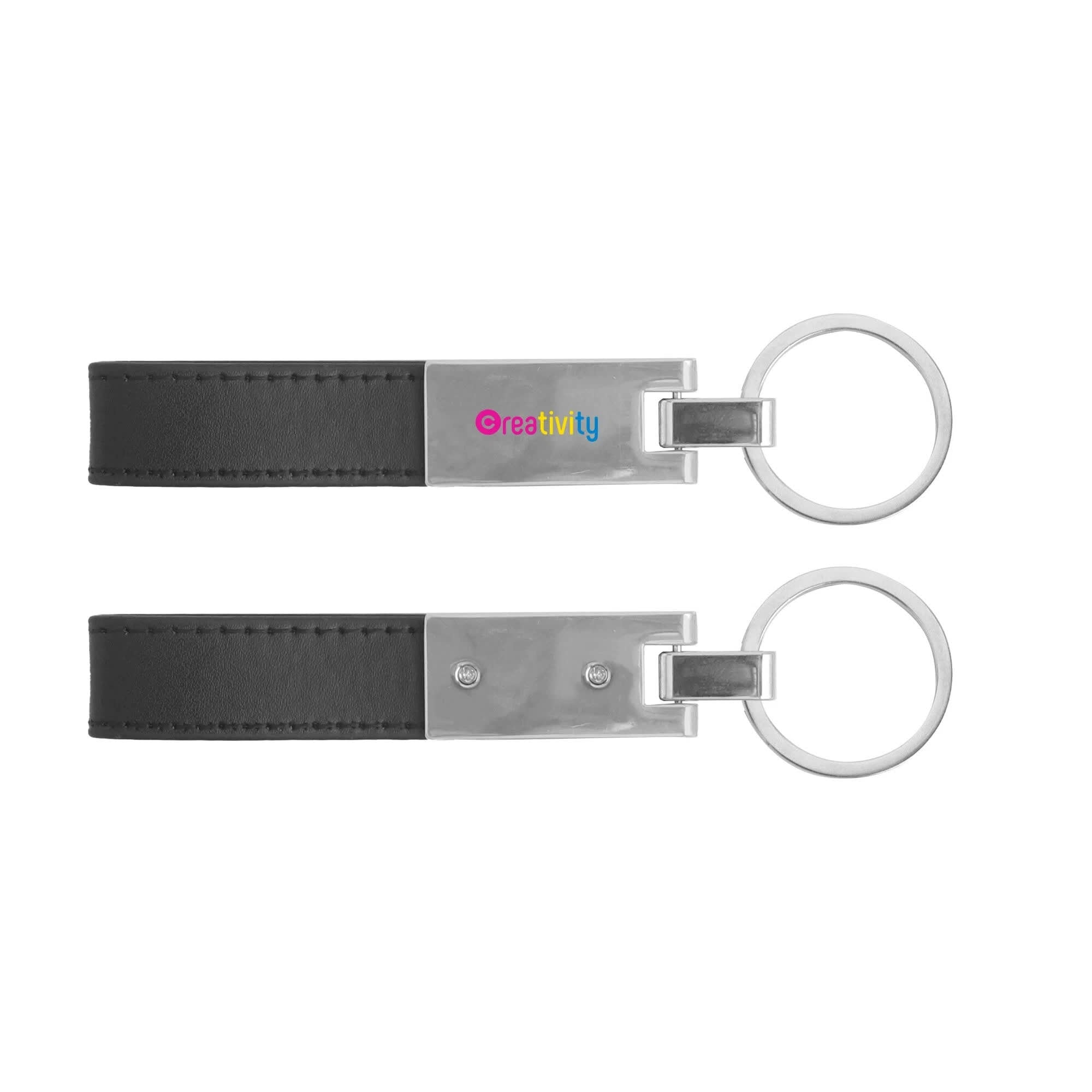 PU Leather Metal Keyring B