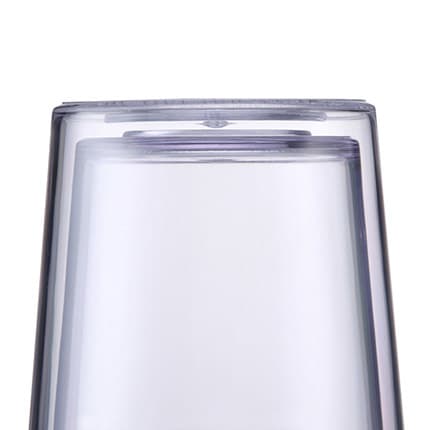 24oz Plastic Cups with Lids & Straws