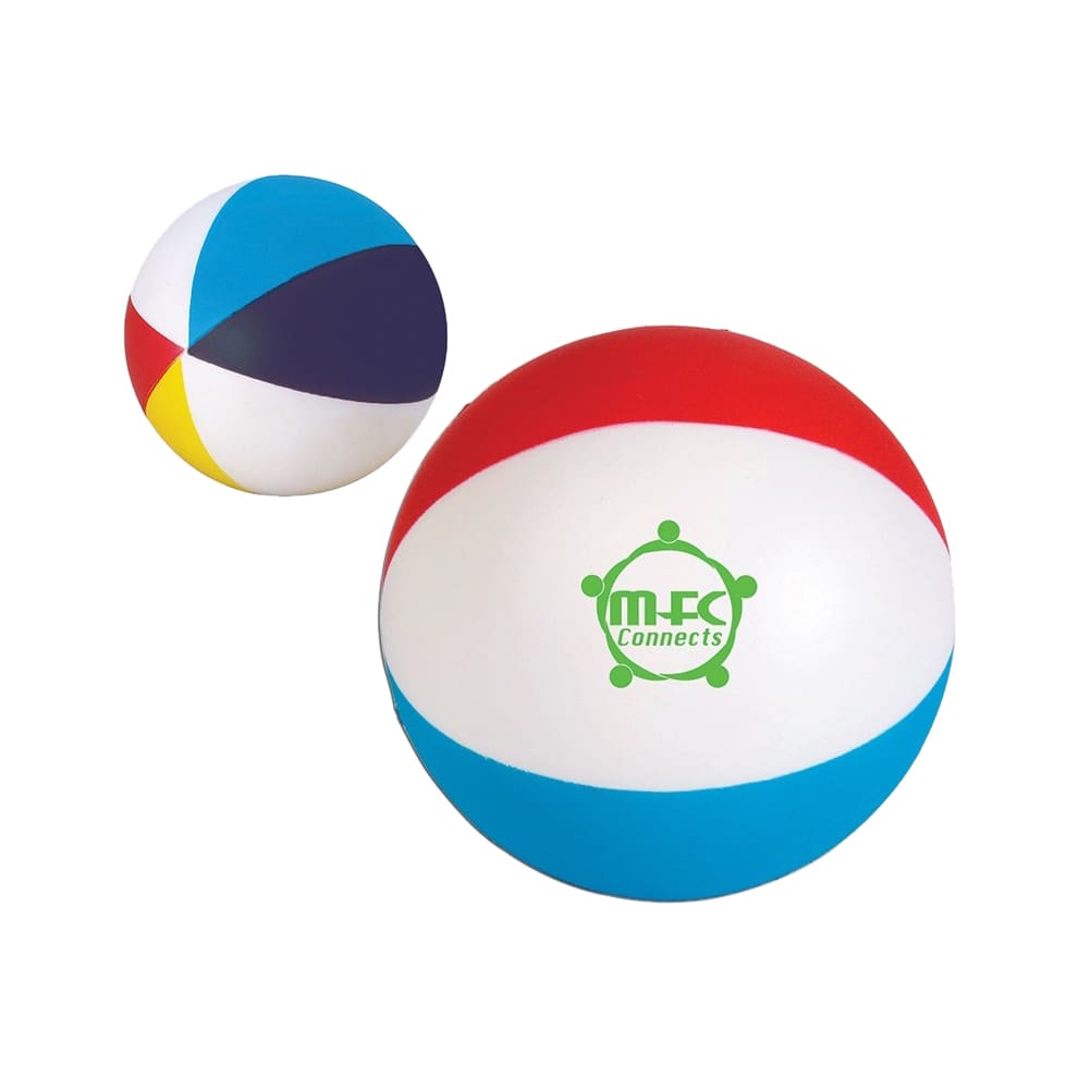 Colorfull Beach Ball Shape Stress Reliever