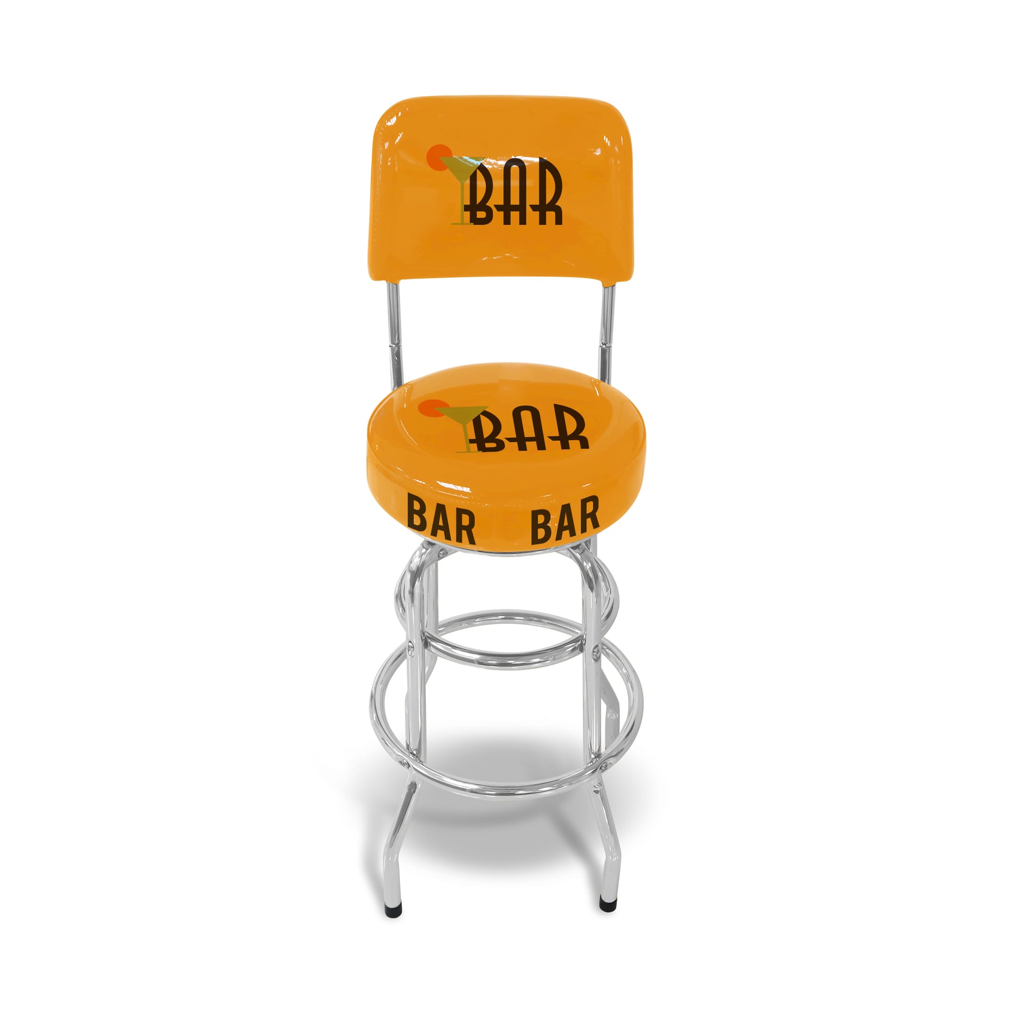 Bar stool with back