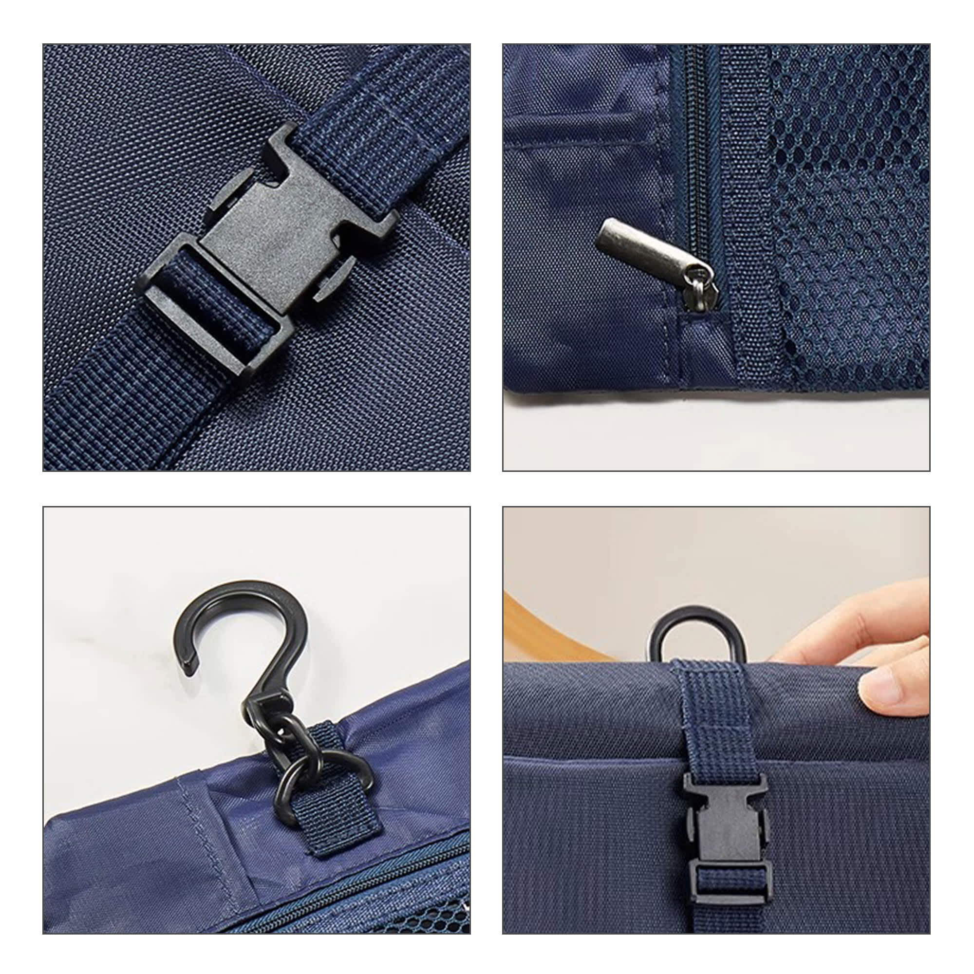 Folding Travel Toiletry Bag