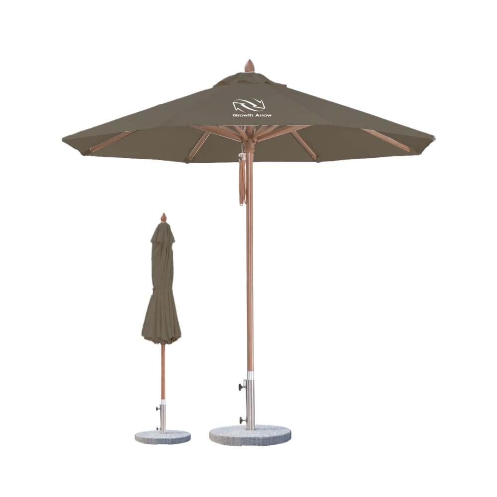 2x2m Wind-resistant Octagon Stock Colour Outdoor Umbrella