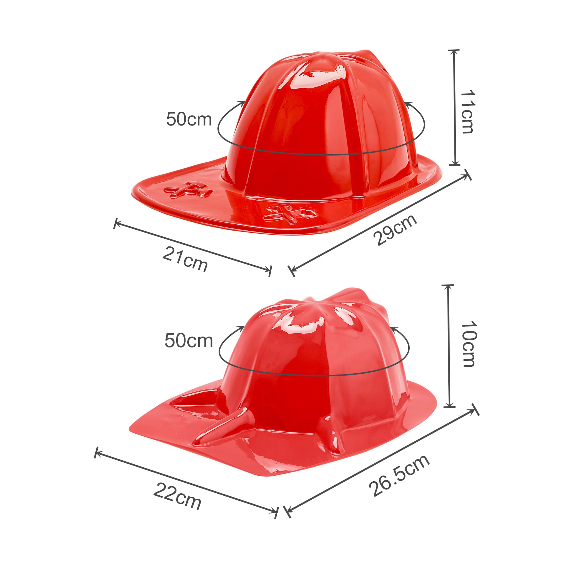 PVC Fire Chief Hat