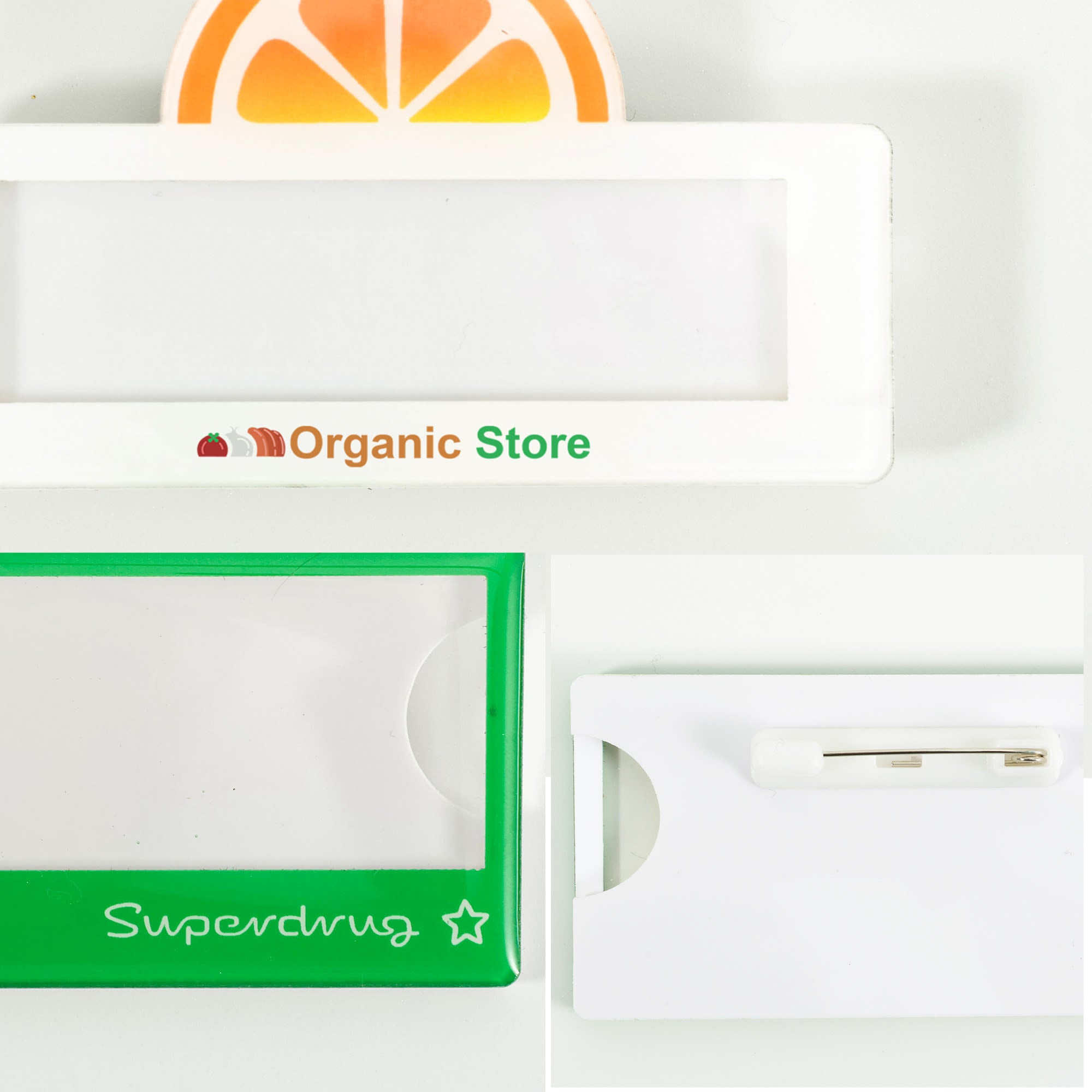 Custom Reusable Acrylic Name Badge