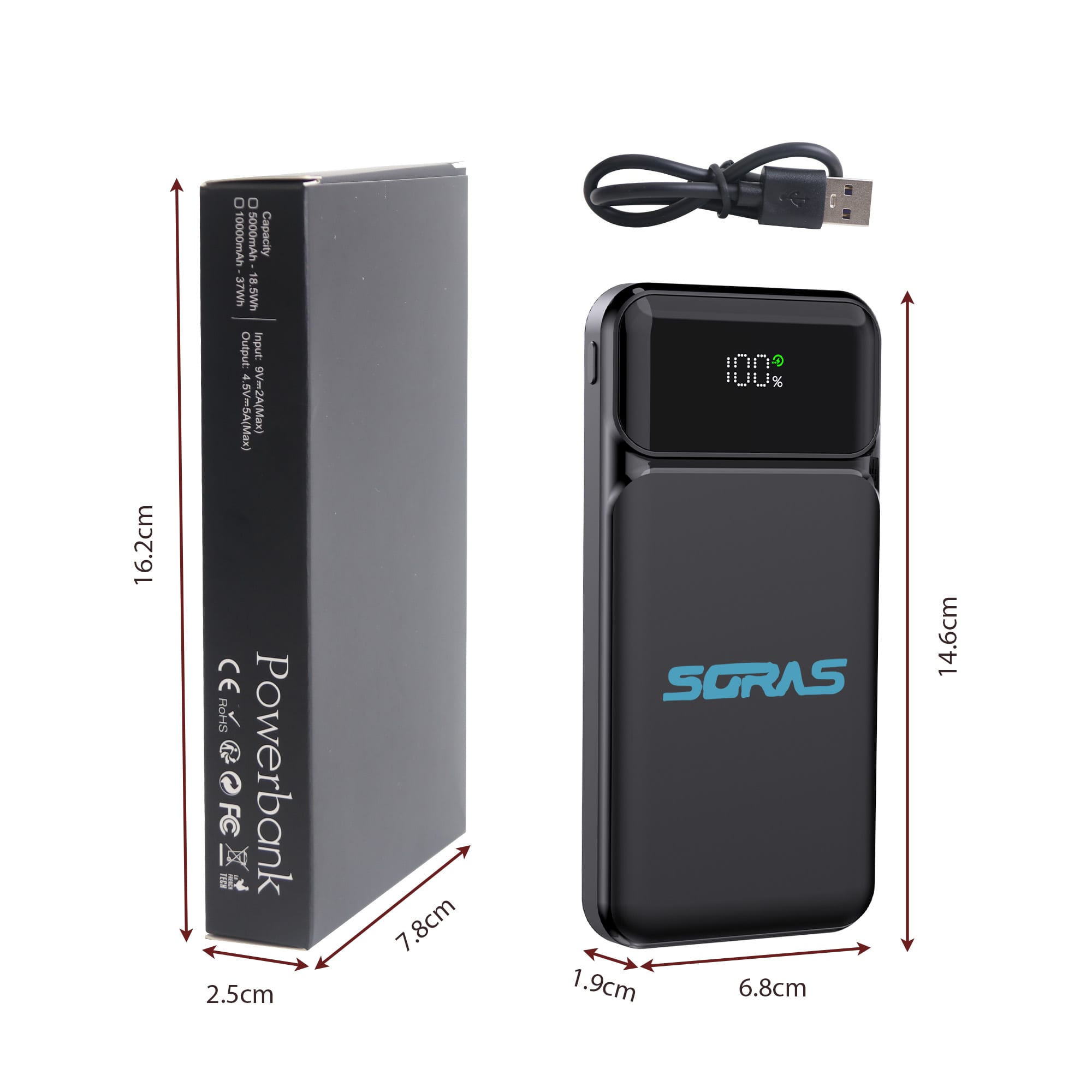 10000mAh Eco Fast Charging Power Bank