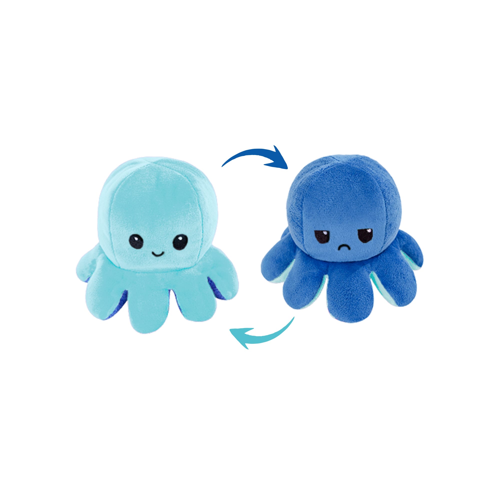 Large Reversible Octopus Plush Toy