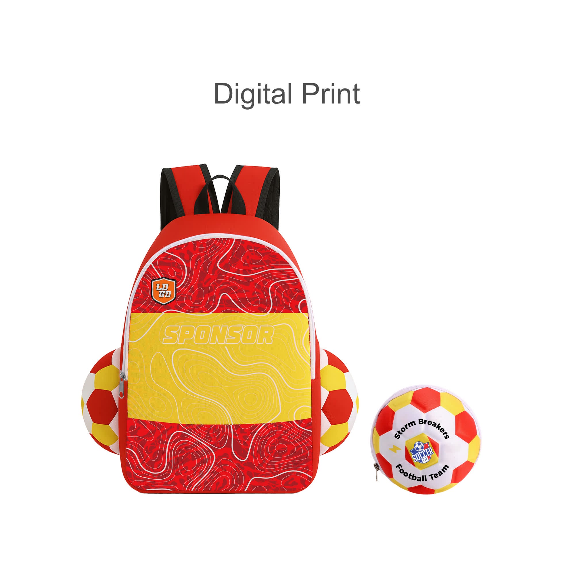 Full Colour Foldable Backpack