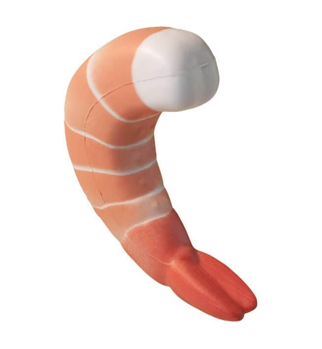 Shrimp Shape Stress Reliever