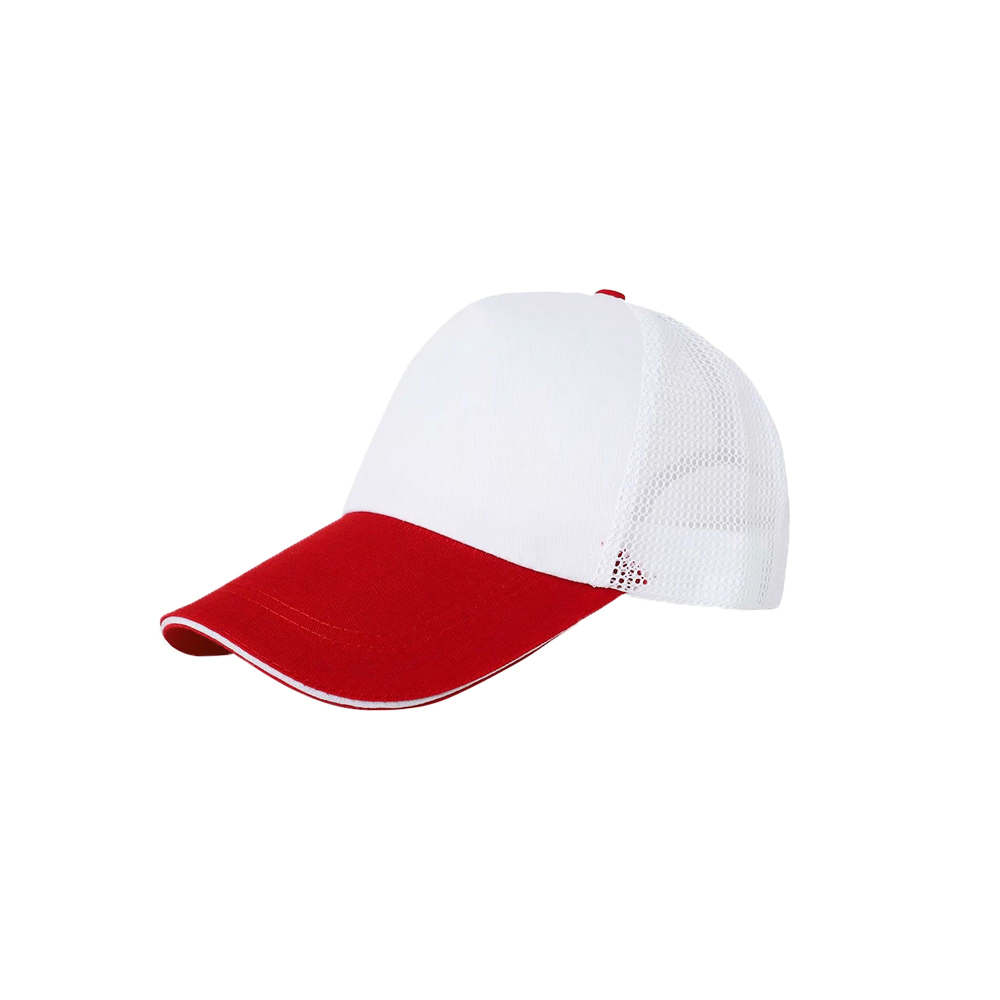 5 Panel Sandwich Mesh Back Peak Cap