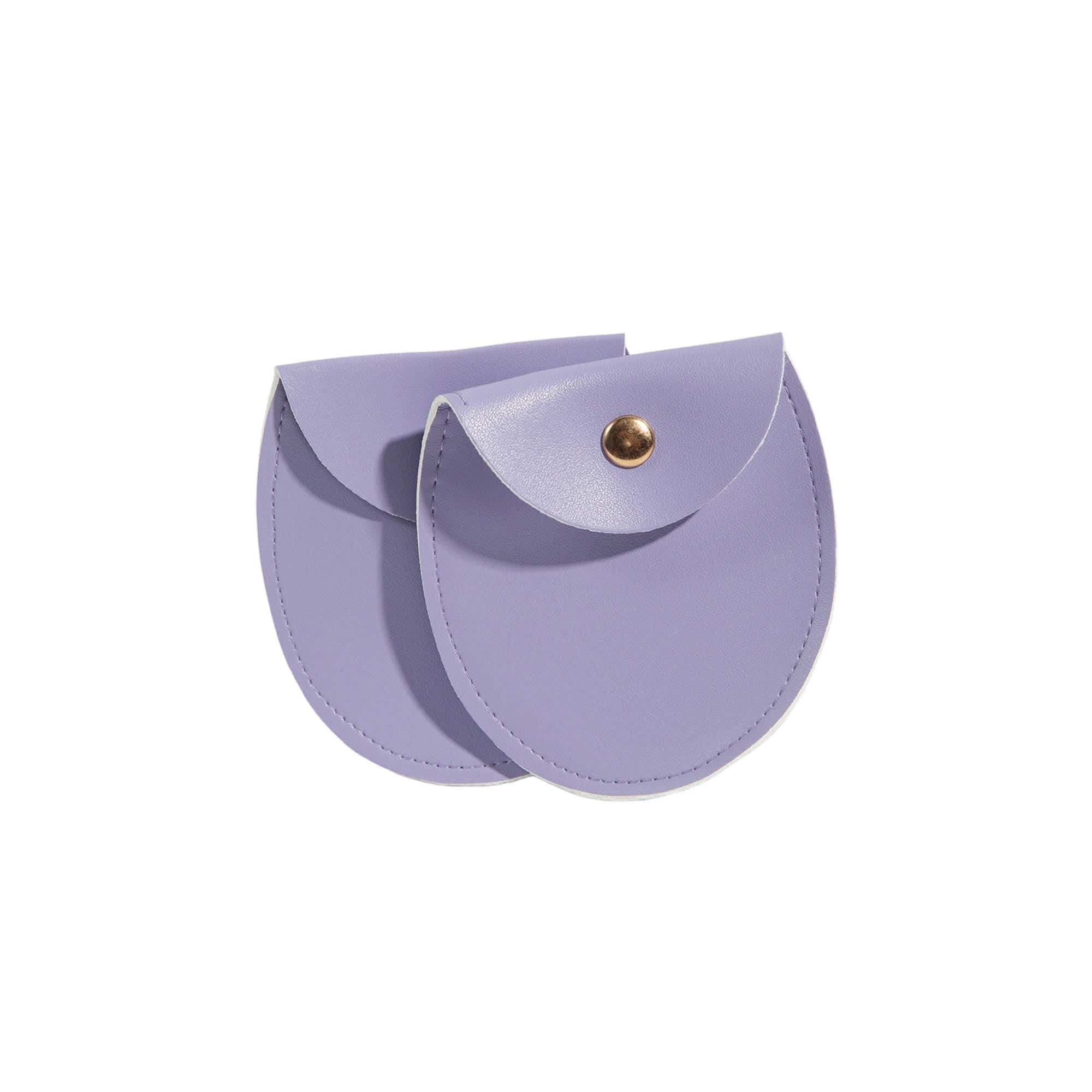Oval PU Leather Jewellery Pouch