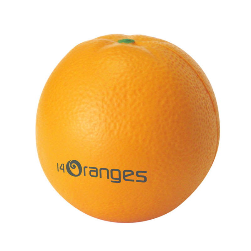 Orange Shape Stress Reliever