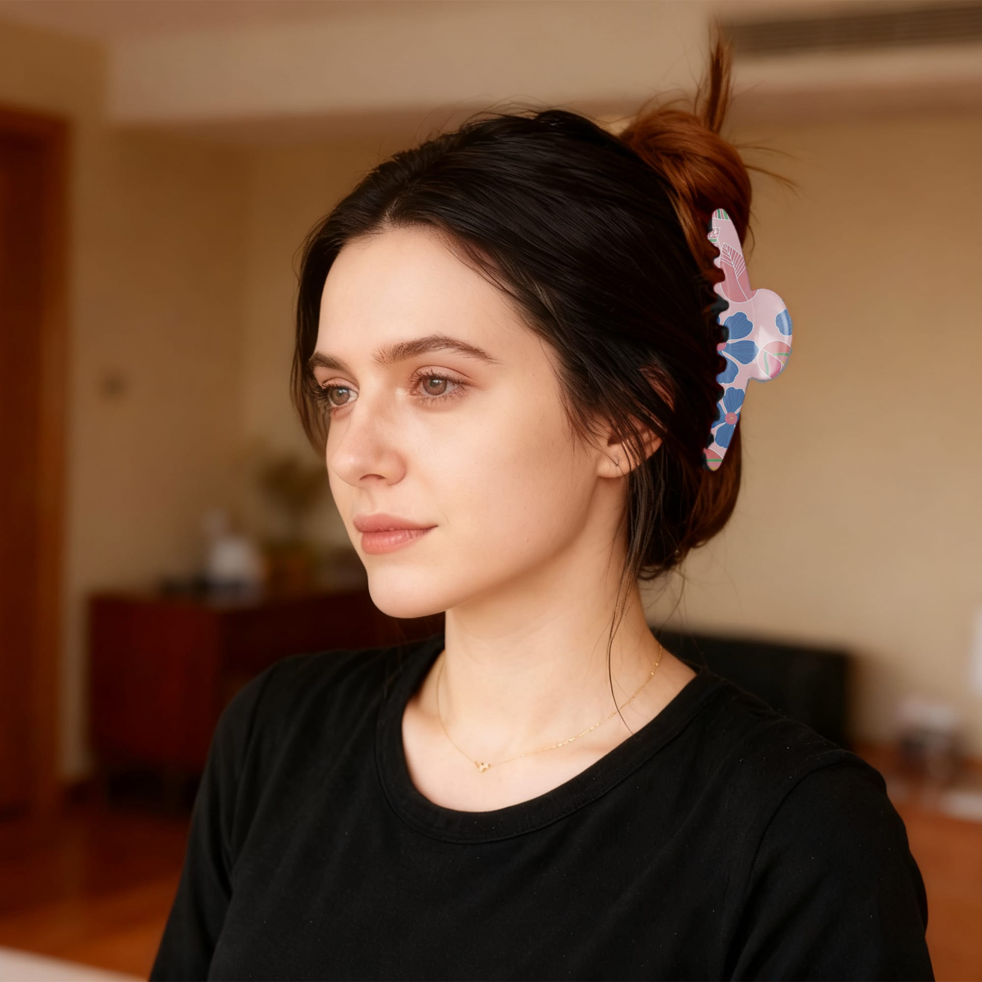 Full Colour Print Hair Clips
