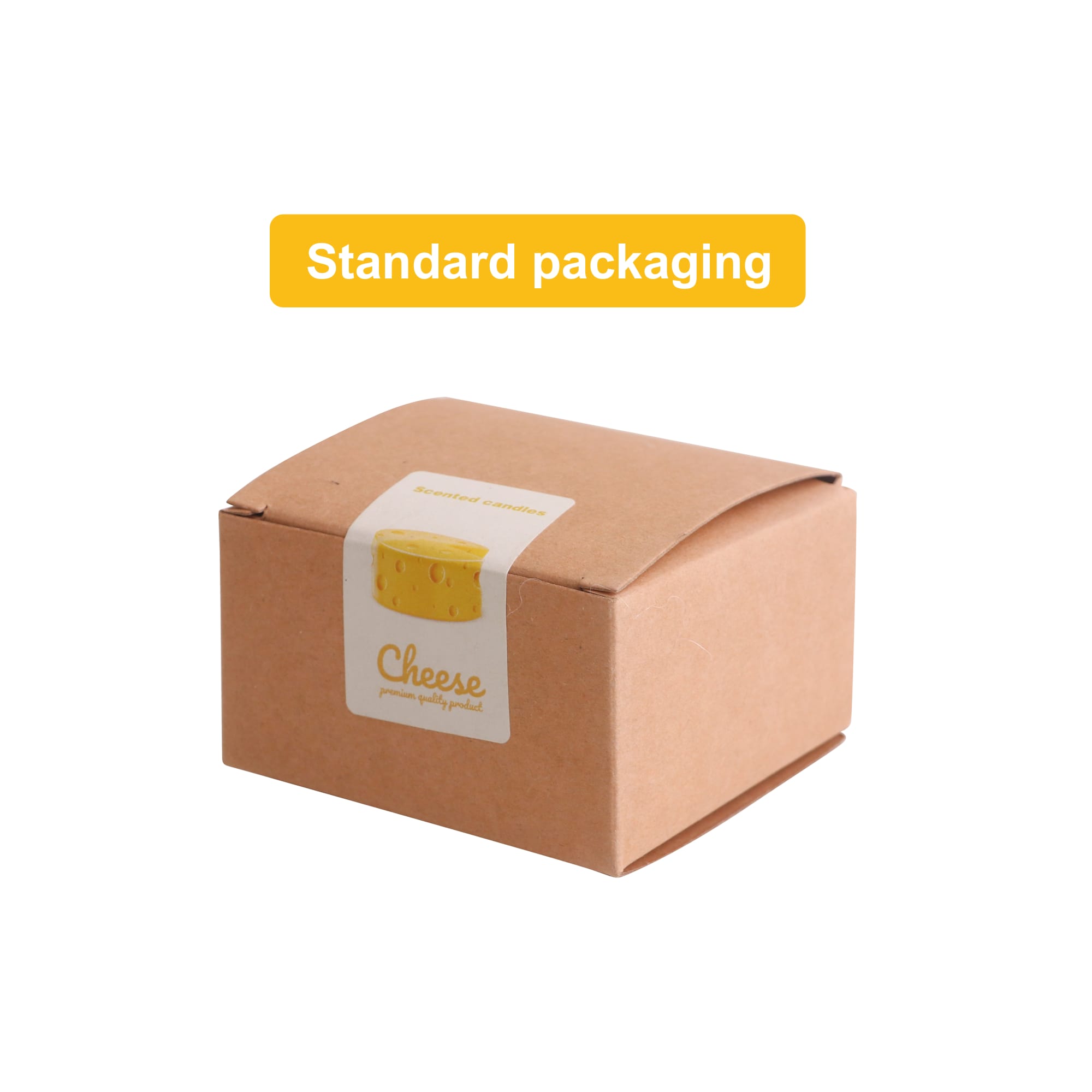 Round Cheese Shape Candles