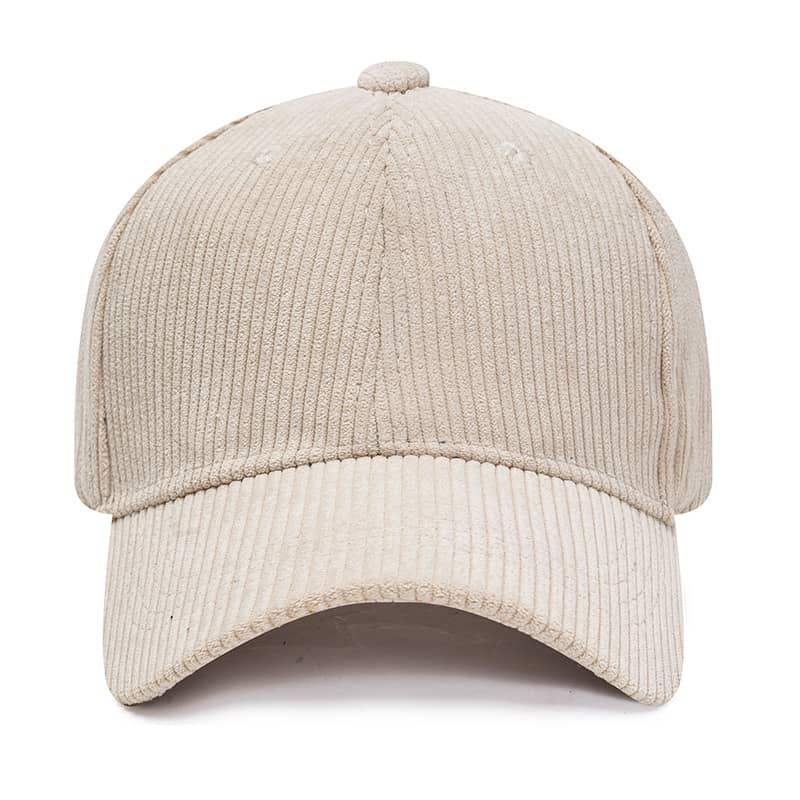 6 Panel Corduroy Baseball Cap