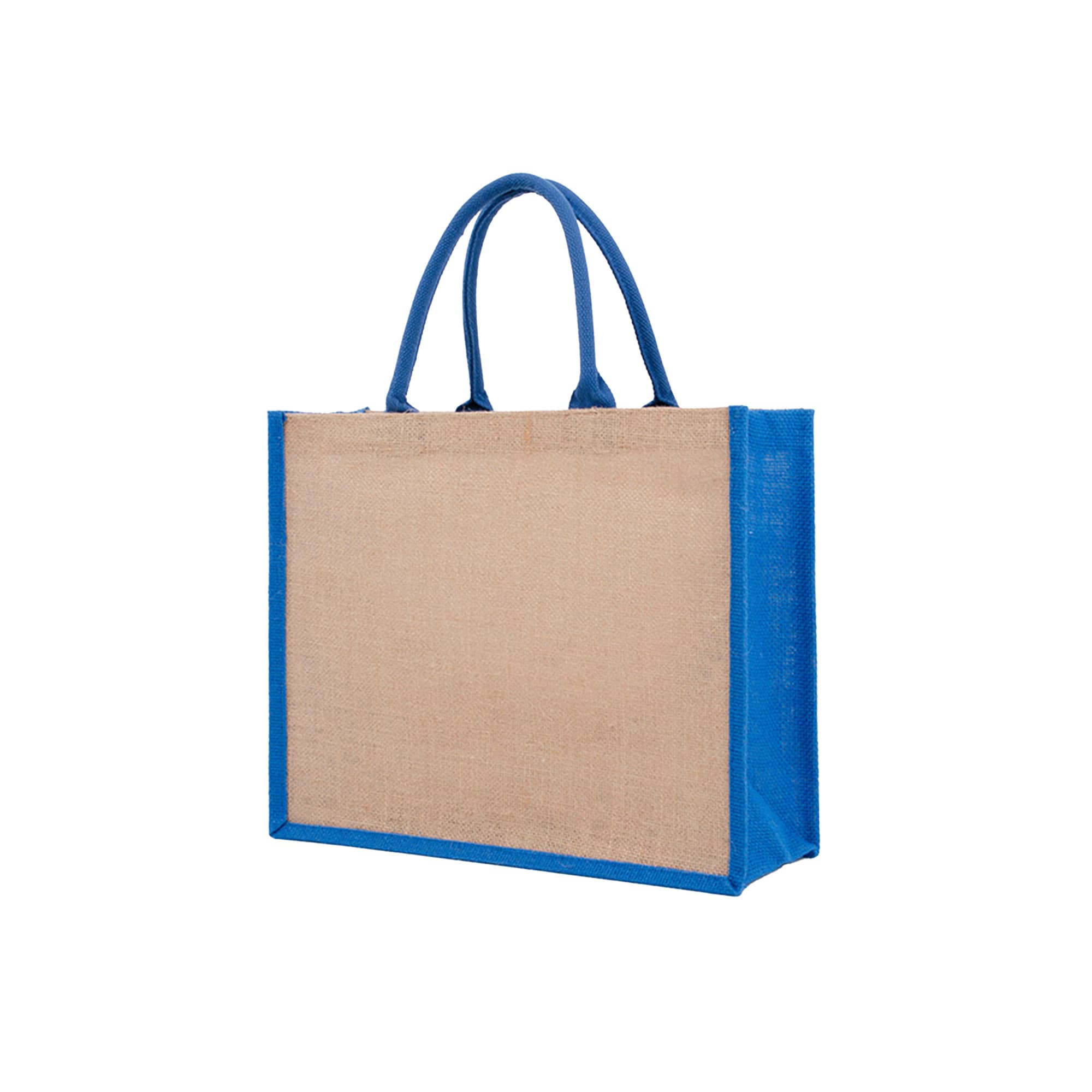 Coloured Jute Tote Bag