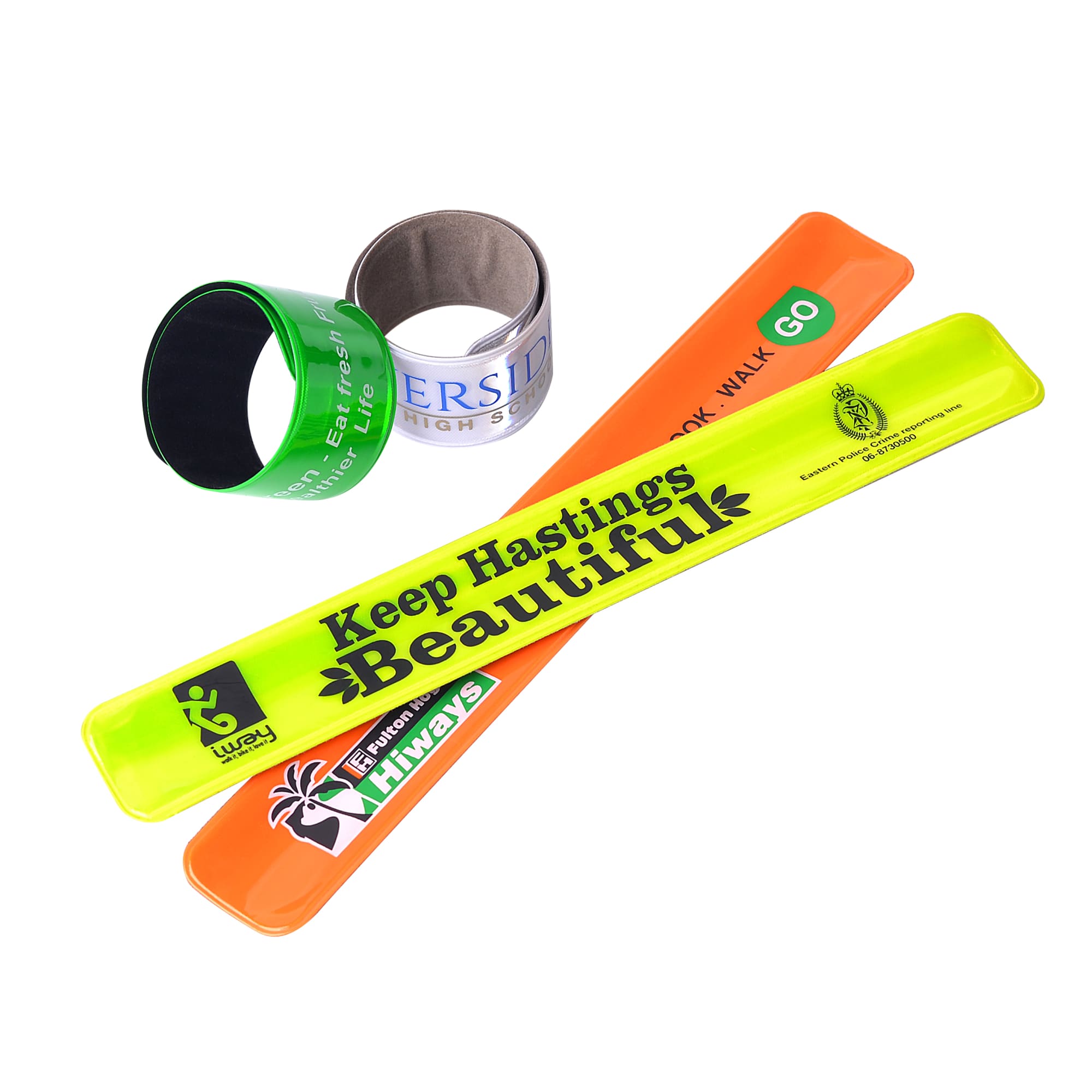 Reflective Slap Band