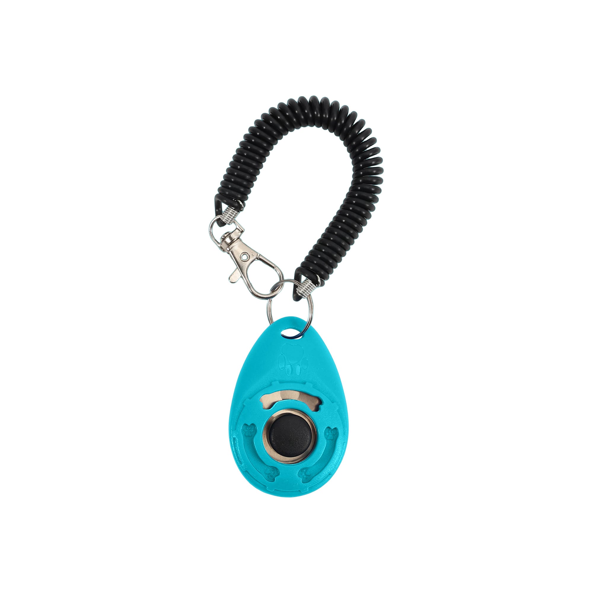 Pet Training Clicker with Coiled Lanyard