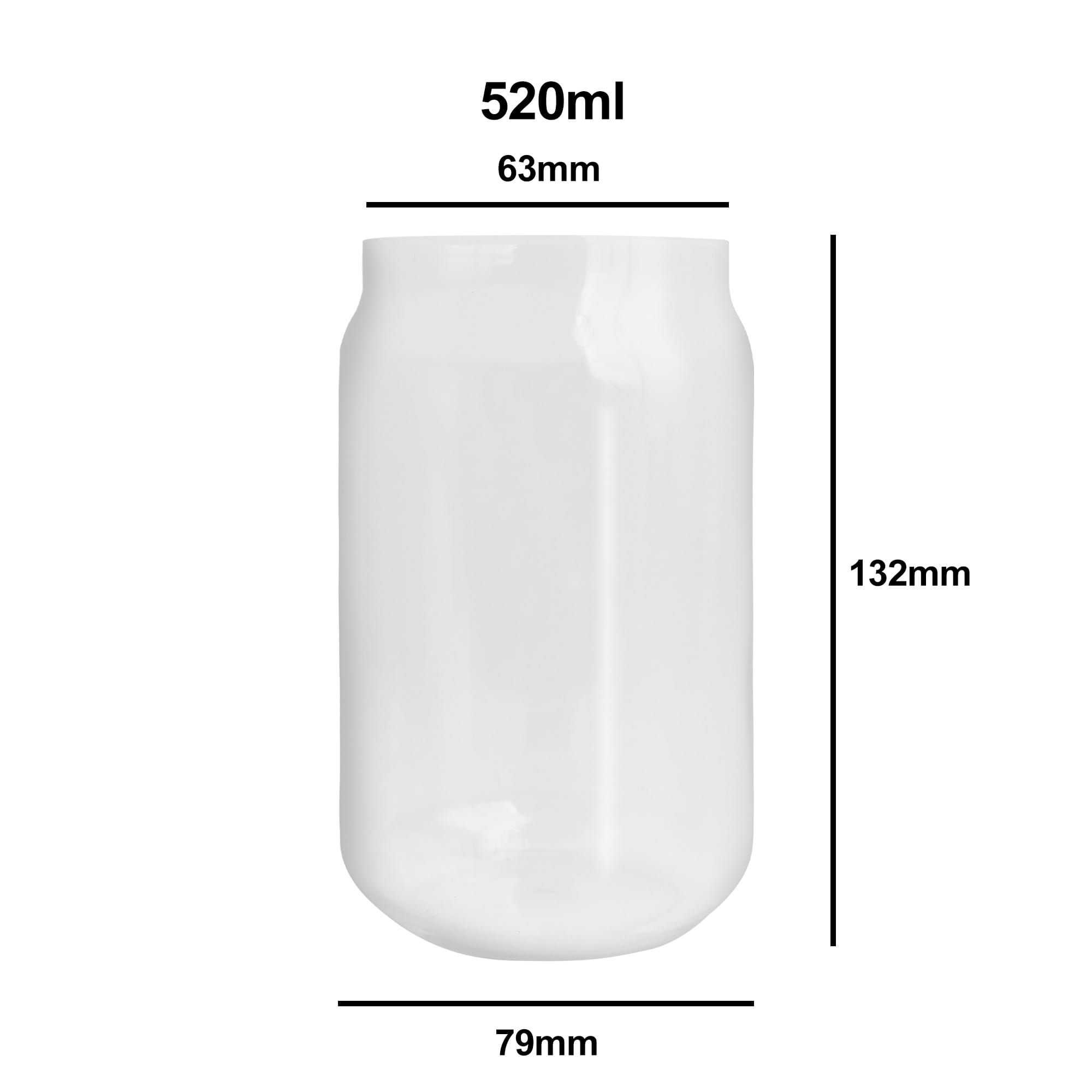 Can Shaped Glass Cup