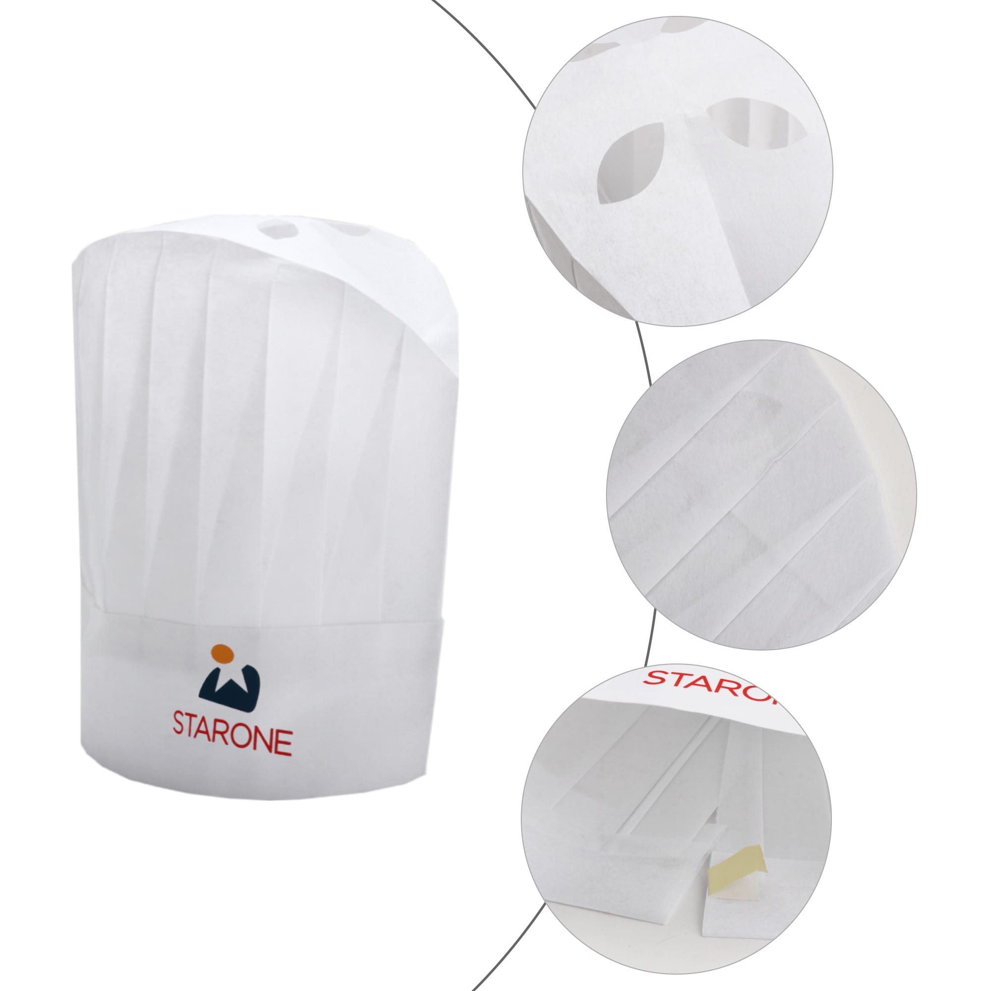 Disposable Non-woven Chef Hat 29cm