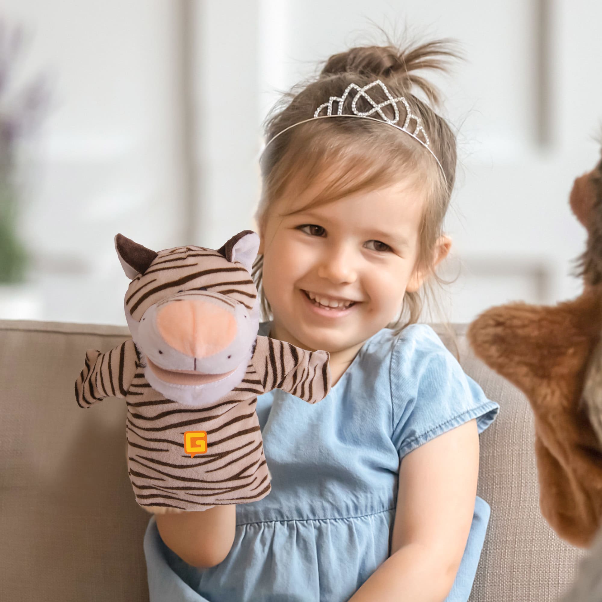 Tiger Hand Puppet
