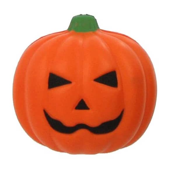 Pumpkin with Smiling Face Stress Reliever