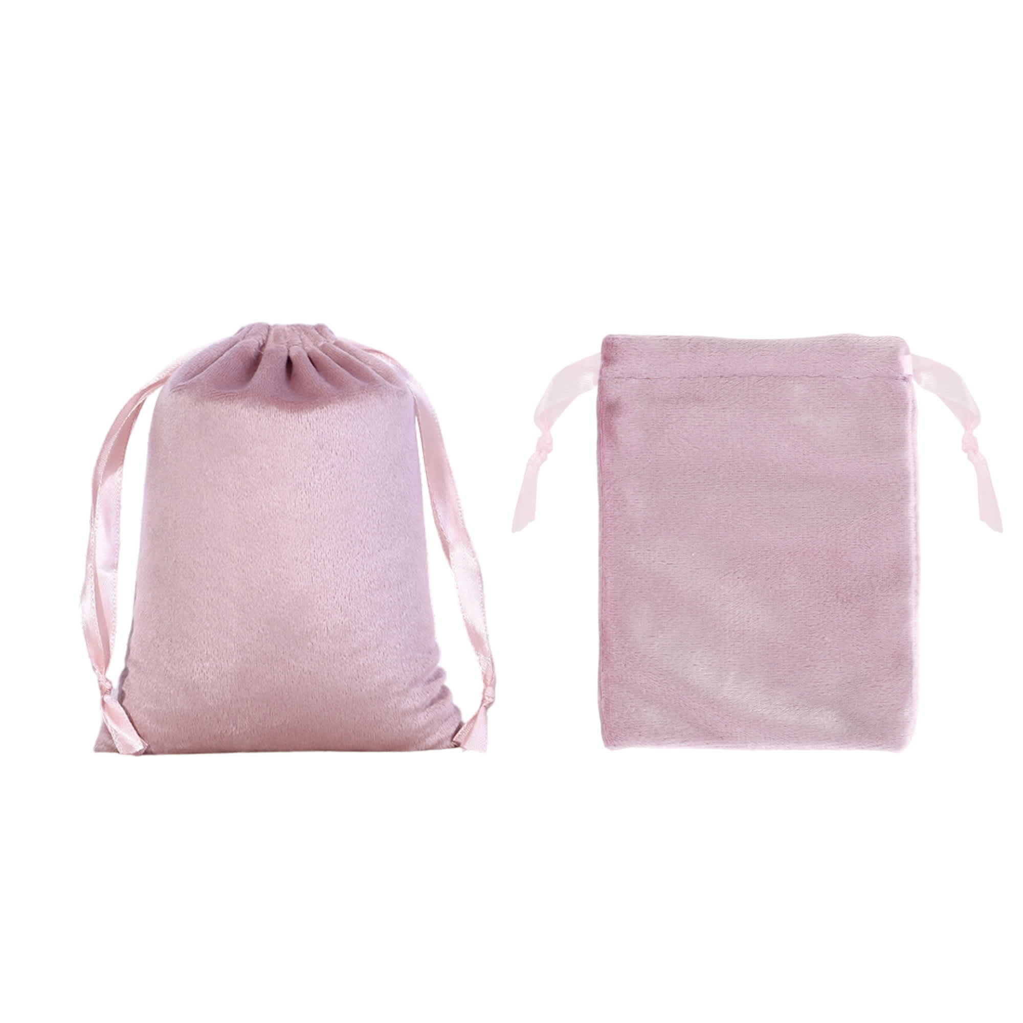 Silk Velvet Drawstring Bags