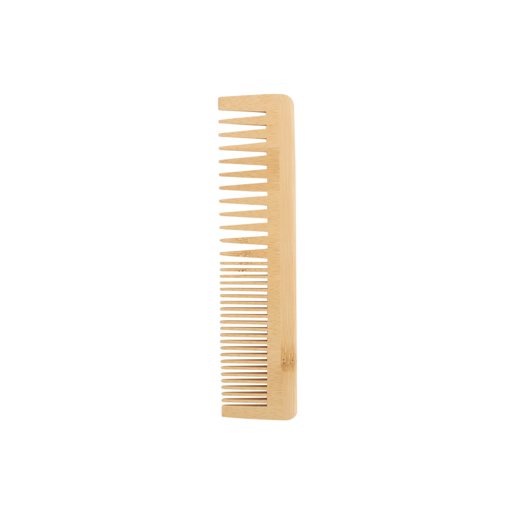 Blended-Tooth Bamboo Comb
