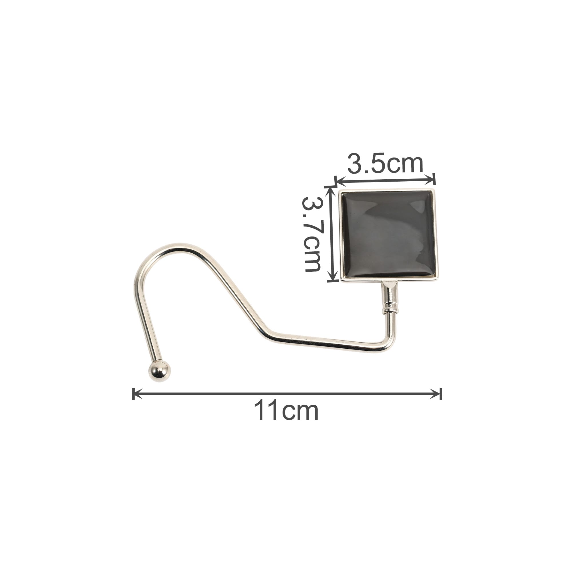 Square Curved Desk Hook