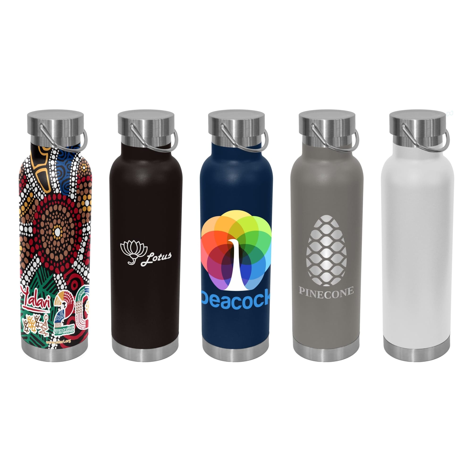 Vermont 650ml Vacuum SS Carry Lid Bottle
