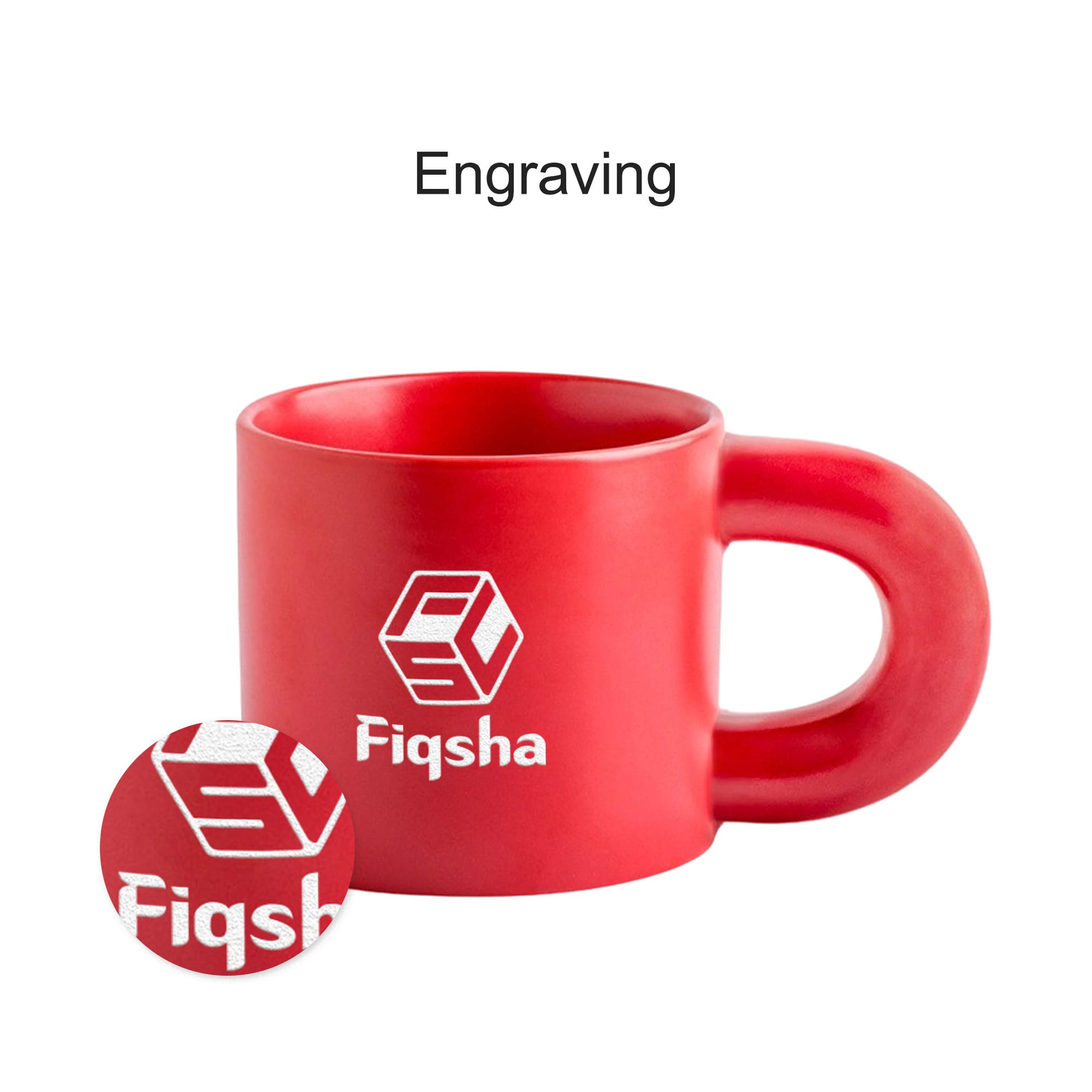 Laser Engraving Ceramic Coffee Mug