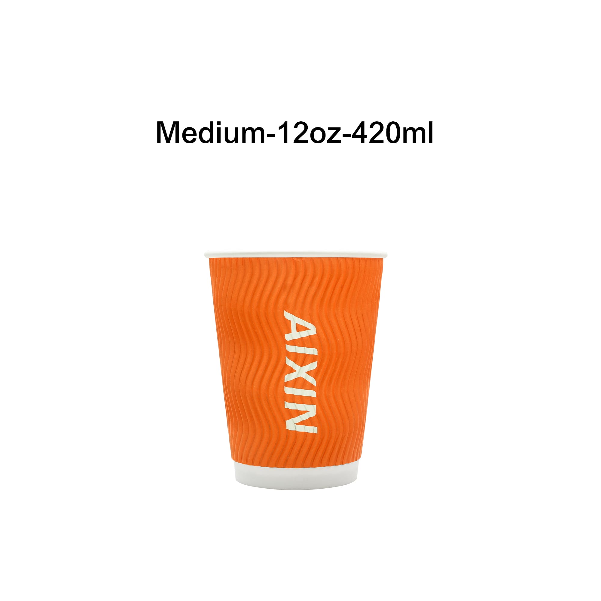 Custom Disposable Corrugated Double Wall Paper Cups