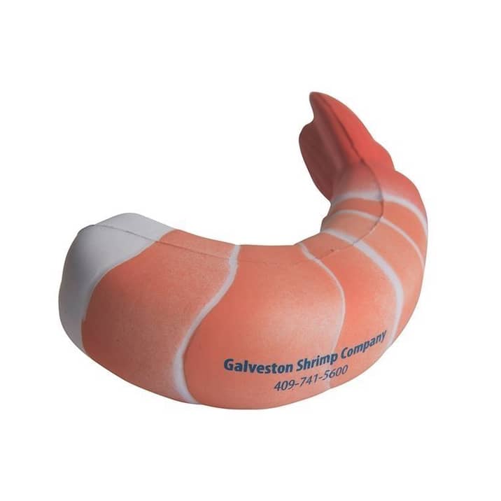 Shrimp Shape Stress Reliever