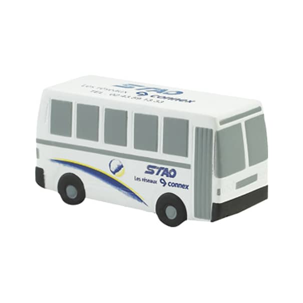 City Bus Shape Stress Reliever