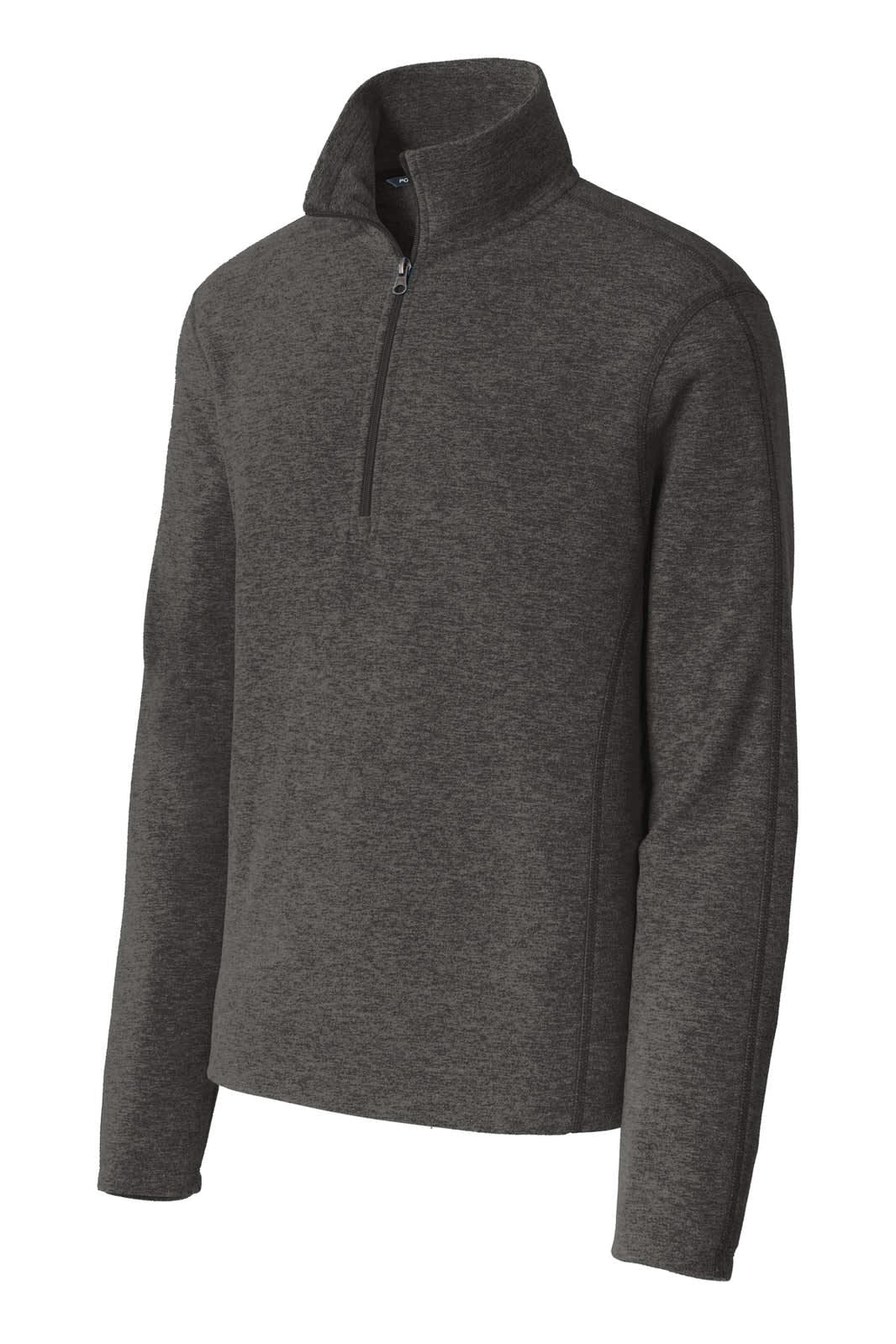 Port Authority Heather Microfleece 1/2-Zip Pullover
