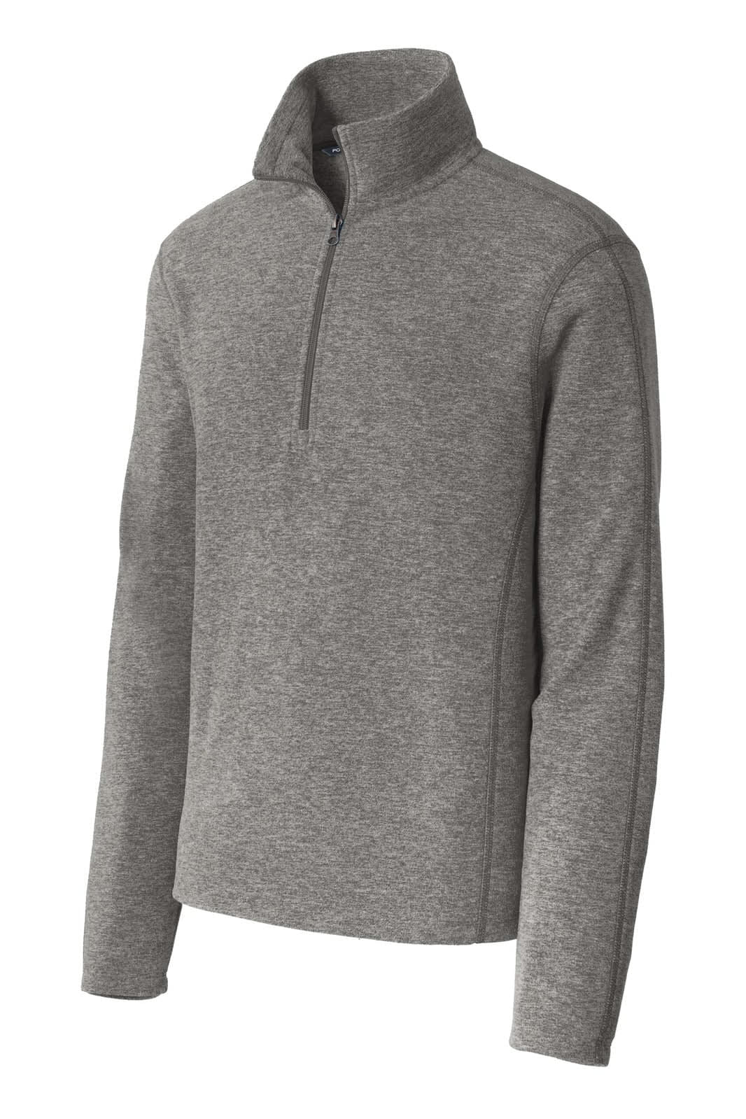 Port Authority Heather Microfleece 1/2-Zip Pullover