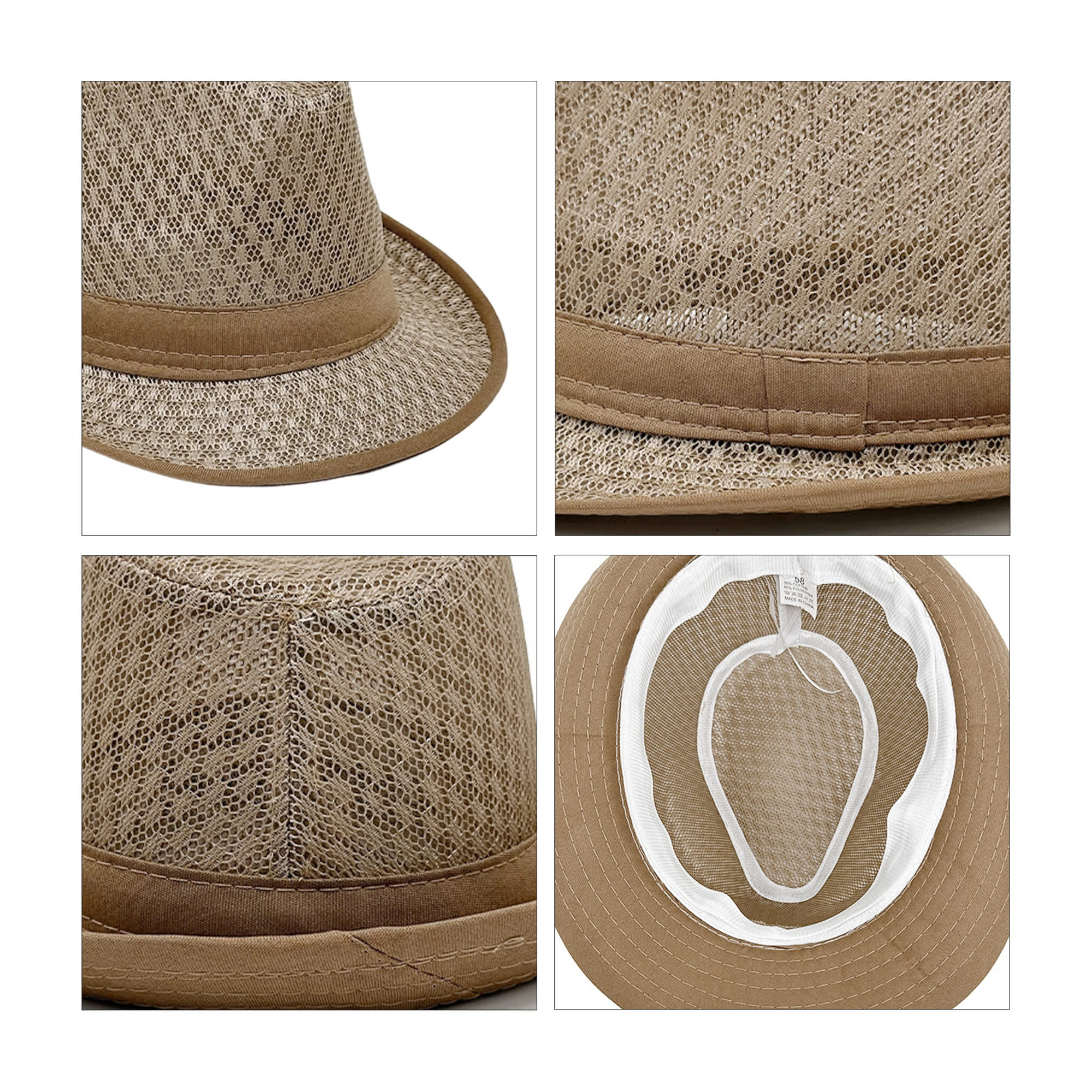 Mesh Breathable Top Hat