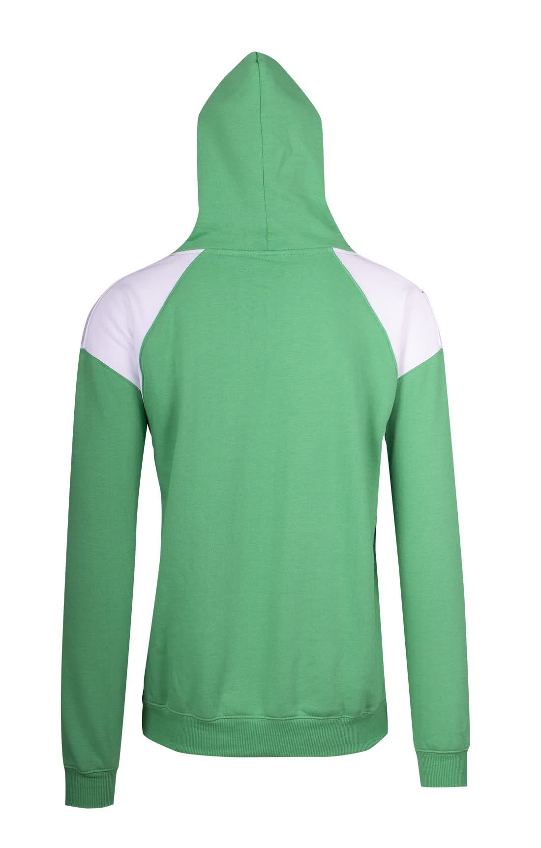 Mens Shoulder Contrast Panel Hoodie