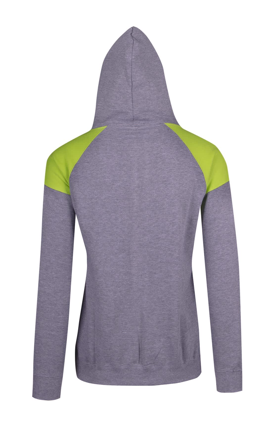 Mens Shoulder Contrast Panel Hoodie