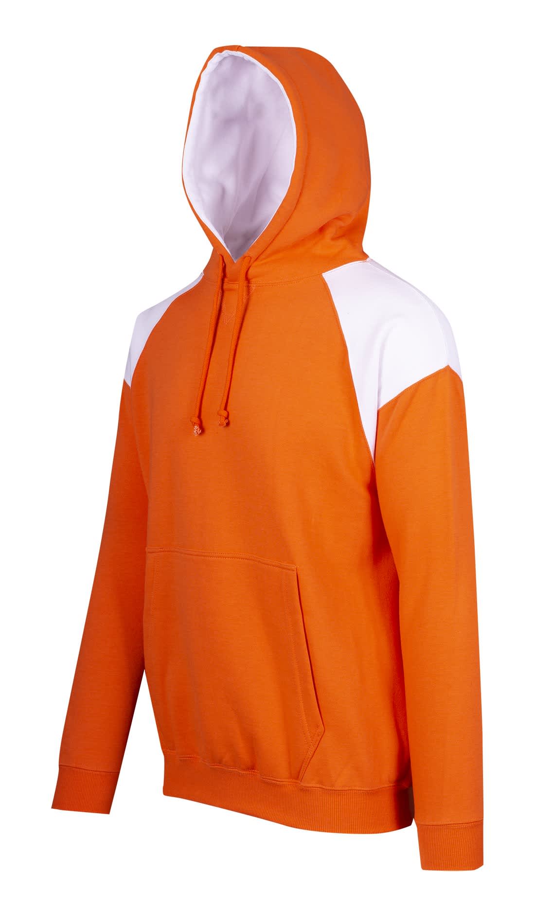 Mens Shoulder Contrast Panel Hoodie