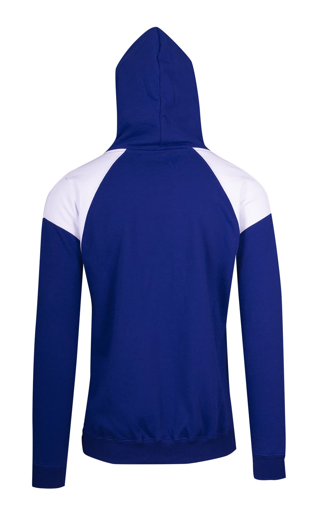 Mens Shoulder Contrast Panel Hoodie