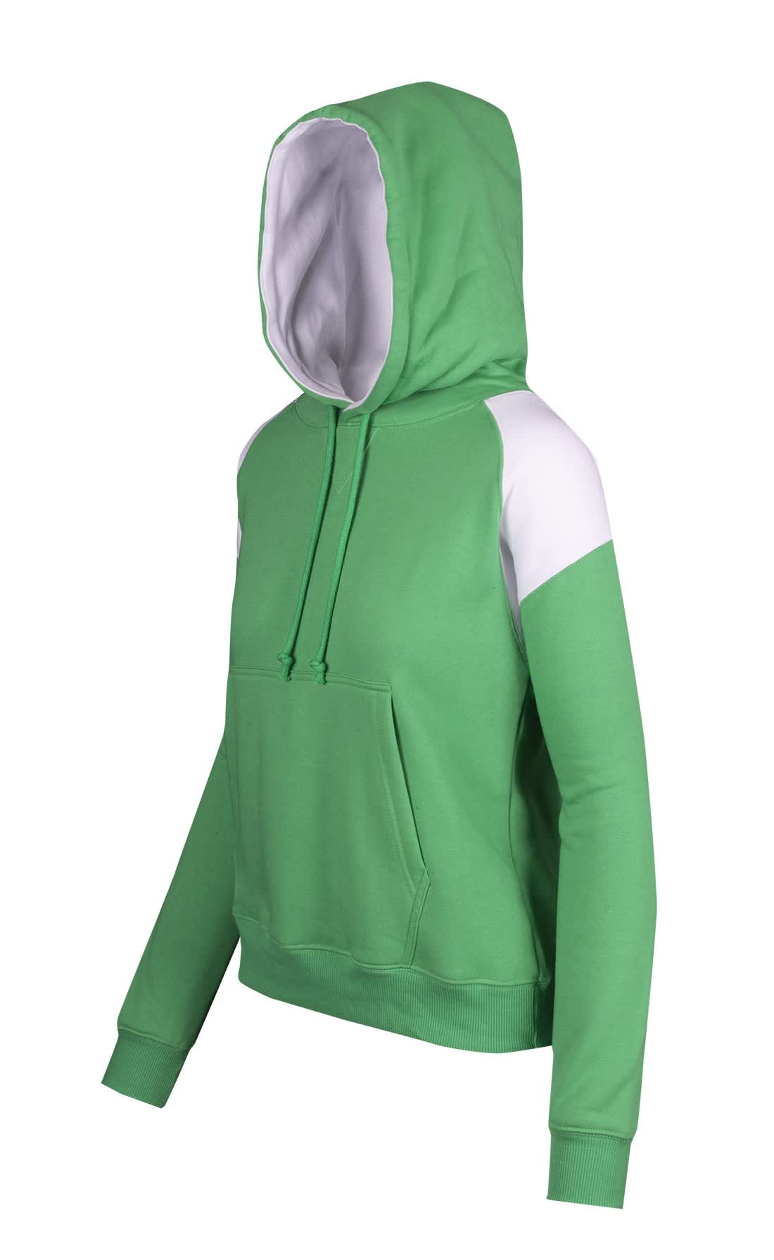Womens/Juniors Shoulder Contrast Panel Hoodie