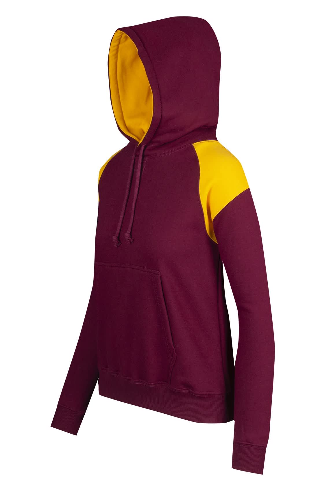 Womens/Juniors Shoulder Contrast Panel Hoodie