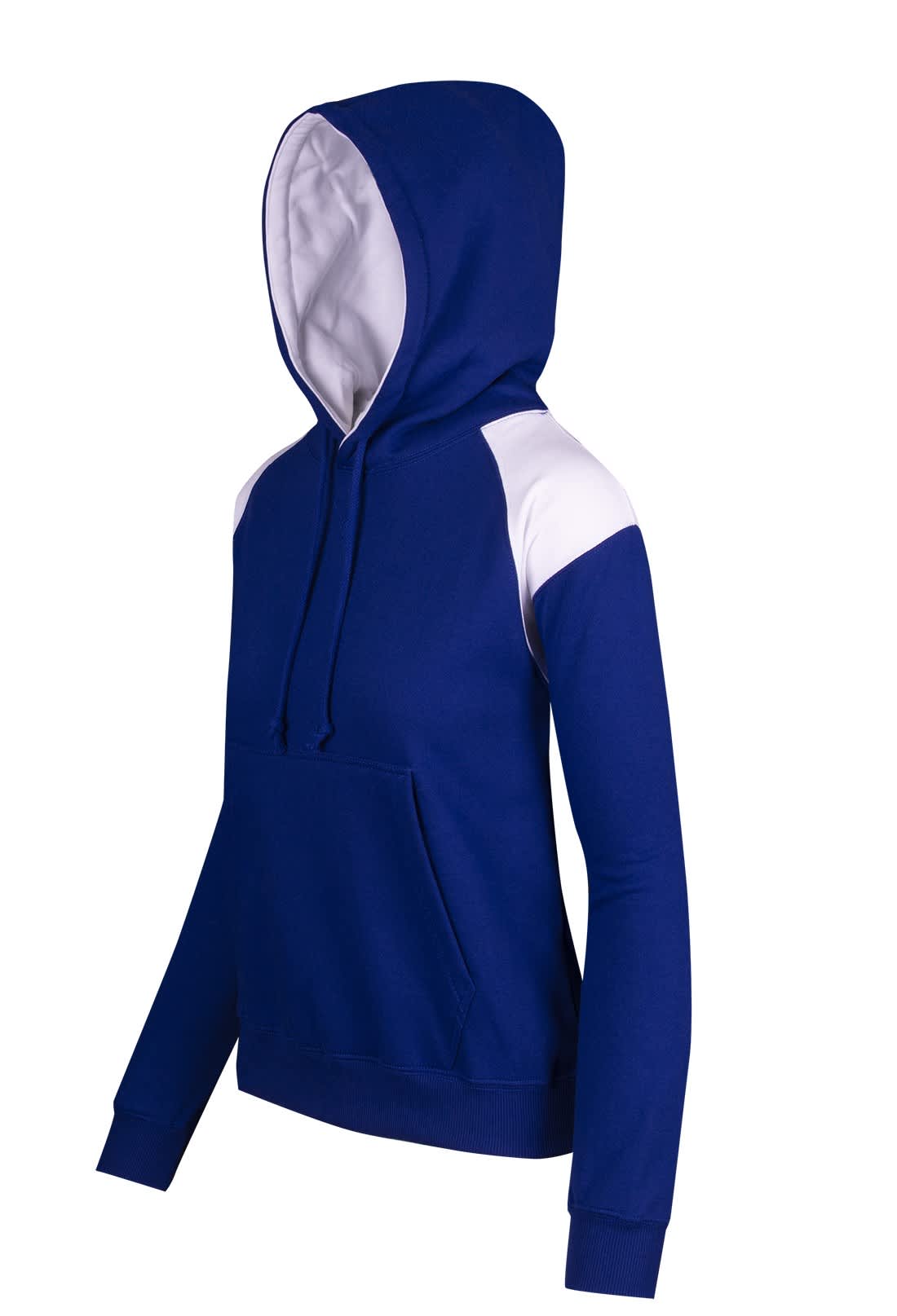 Womens/Juniors Shoulder Contrast Panel Hoodie