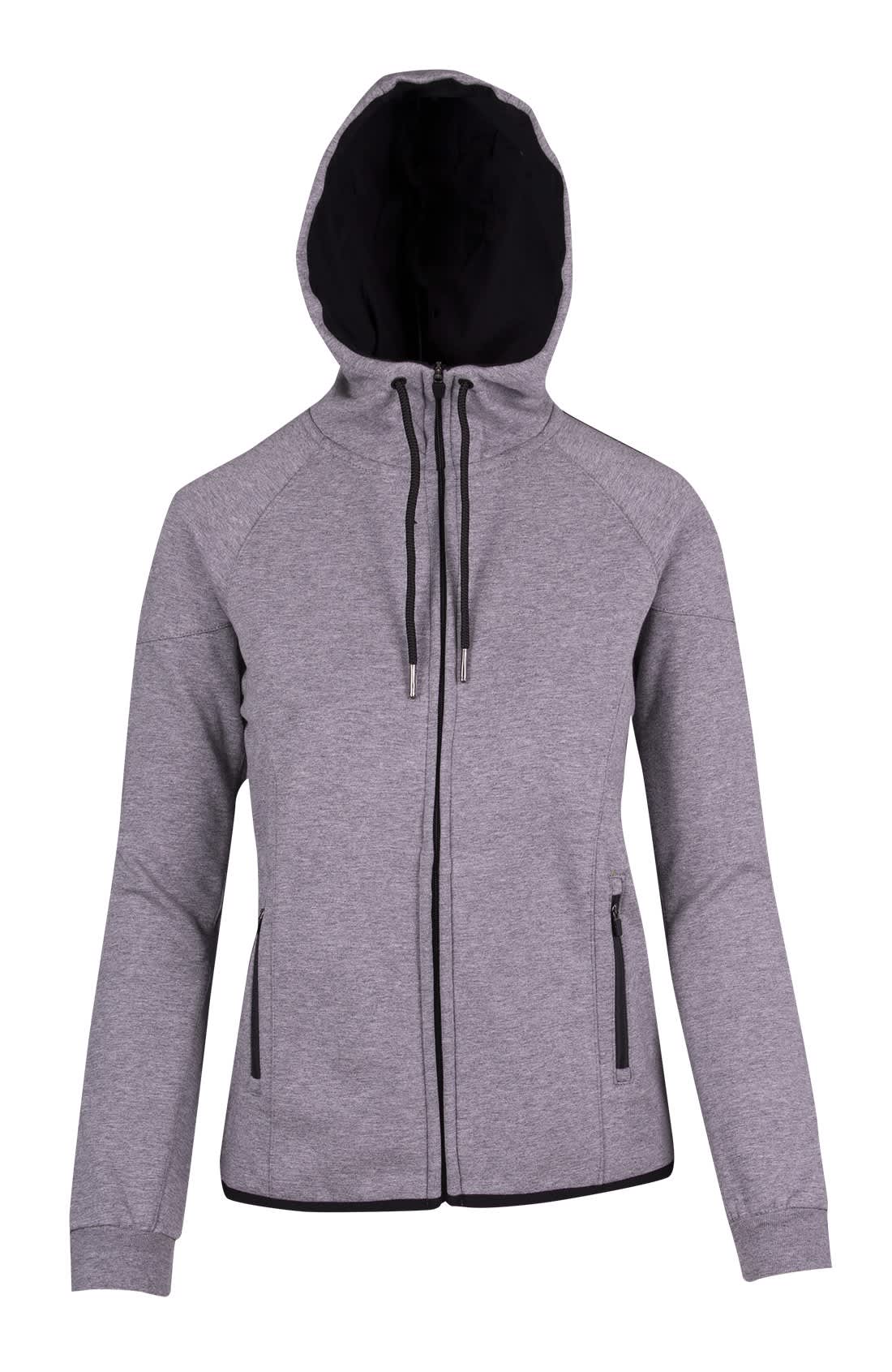 Womens/junior 320gsm Soft cotton/bonded polar fleece Hoodie