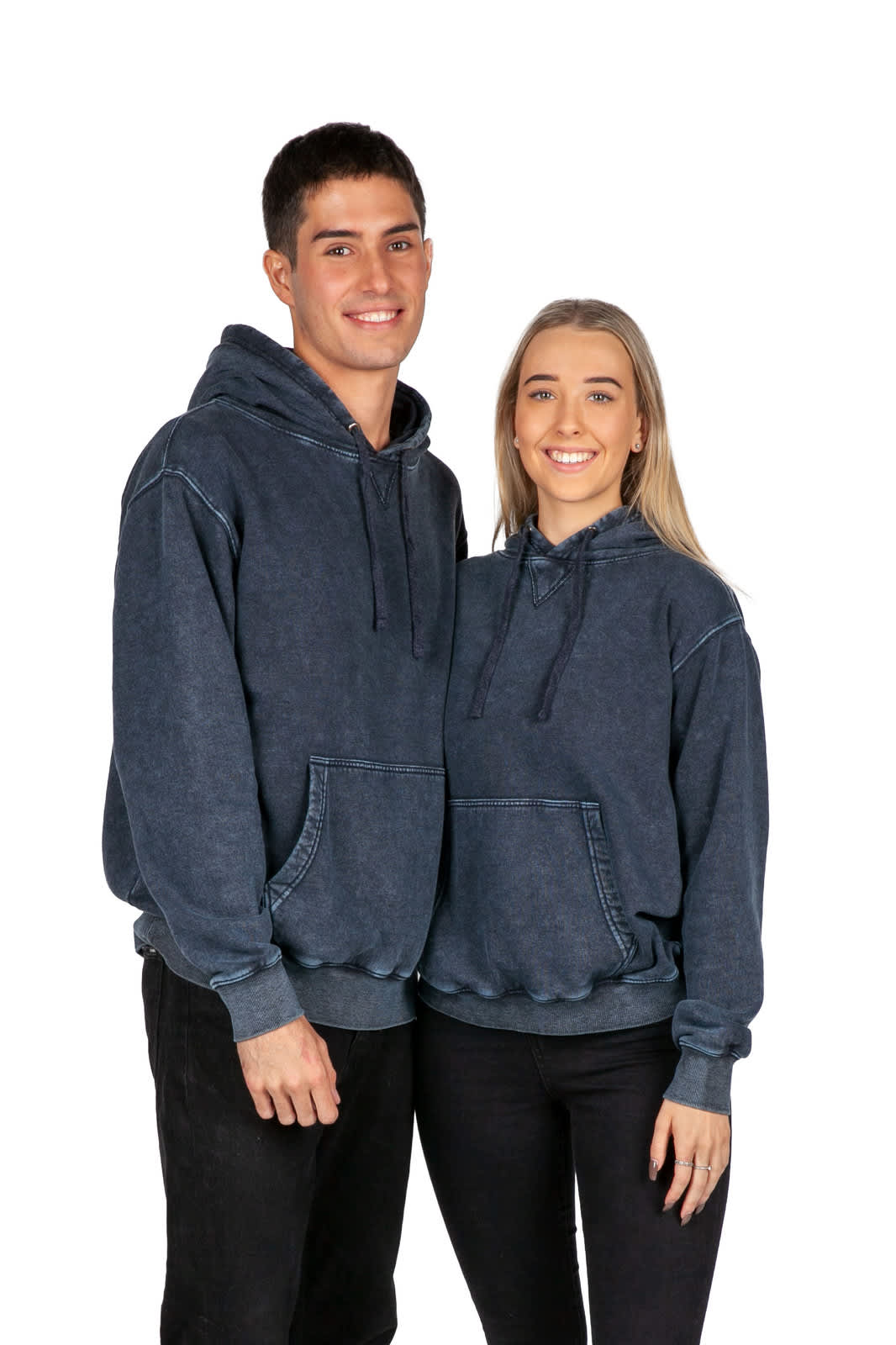Womens'/Junior's Stone Wash Fleece Hoodie