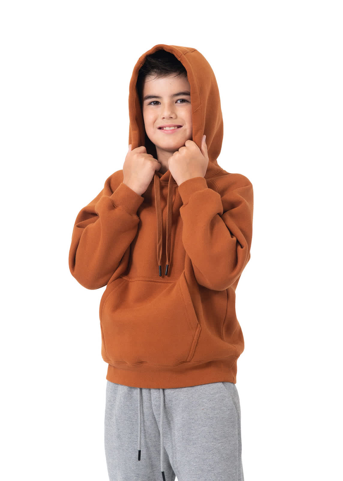 Womens/Junior Cotton Care Kangaroo Pocket Hoodie