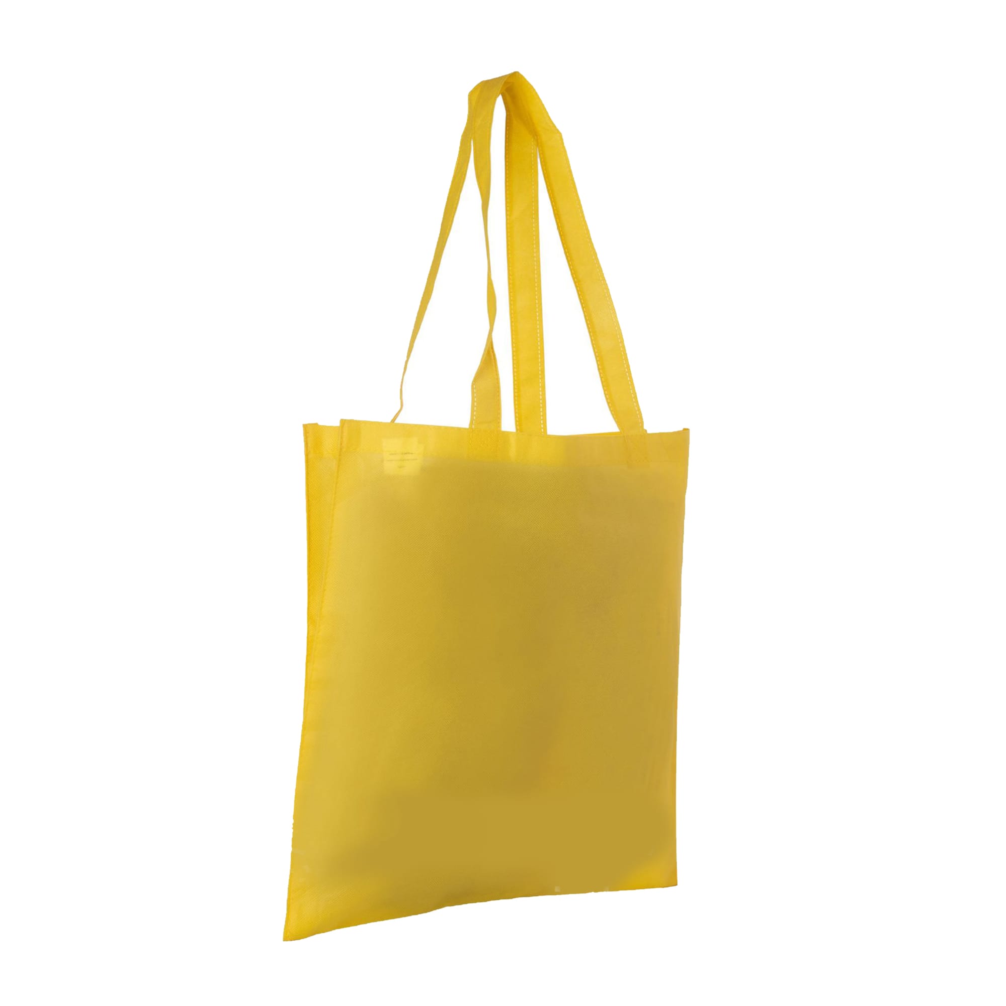 Non Woven Long Handle Bag with V Gusset