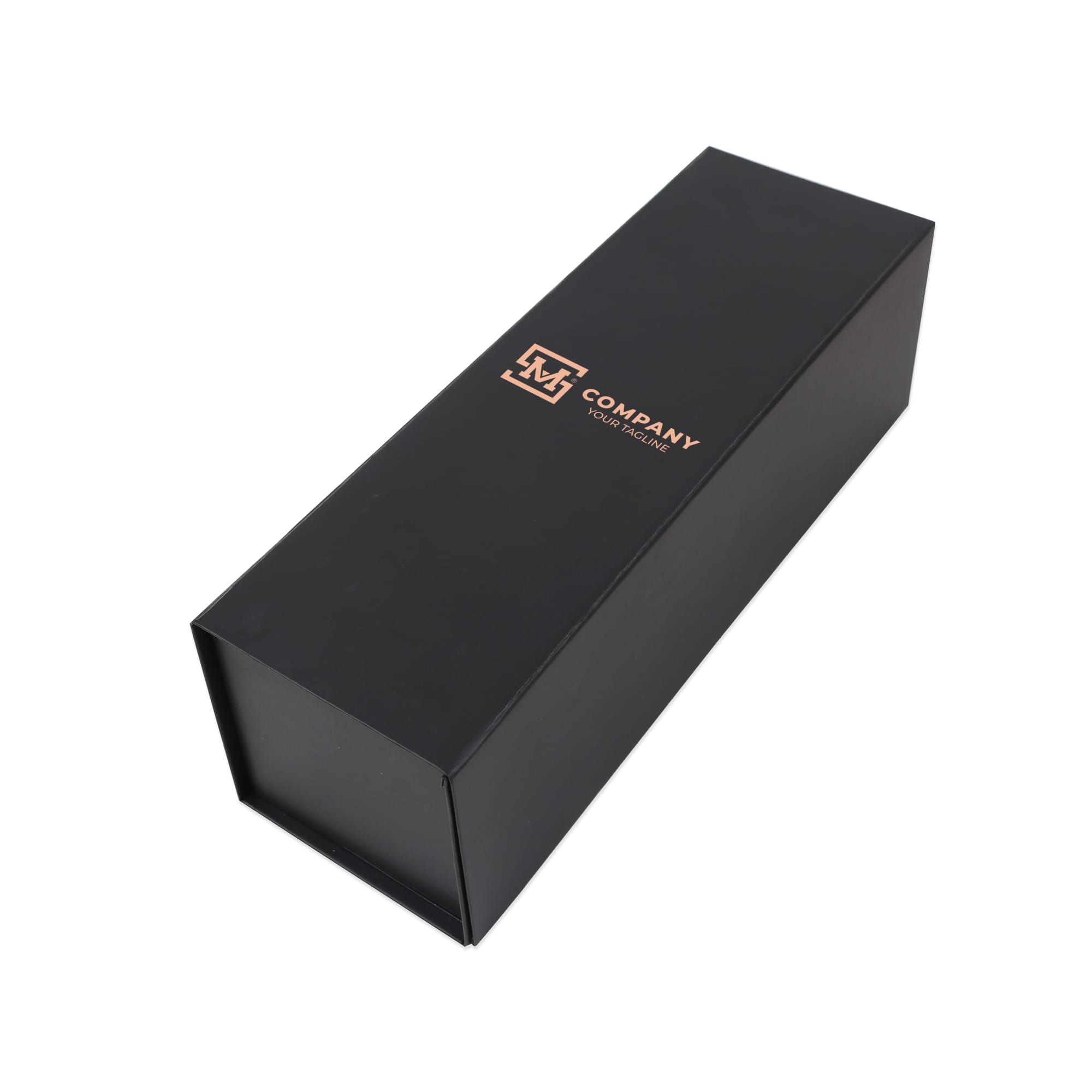 Single Bottle Foldable Magnetic Wine Box