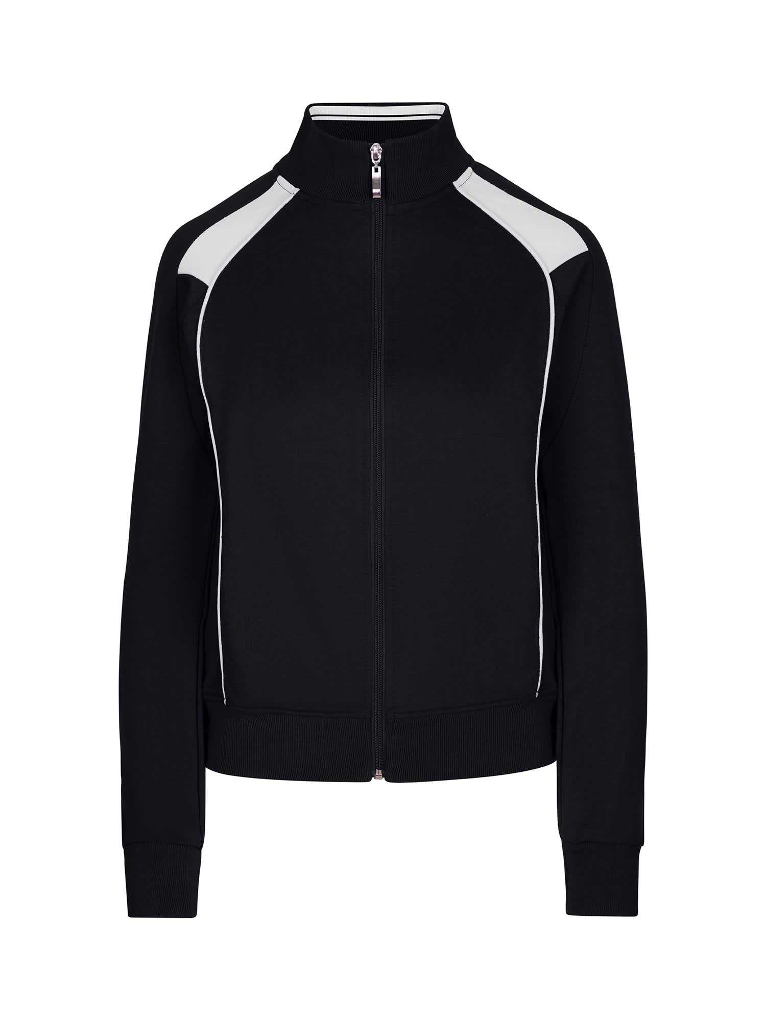 Womens/Juniors Unbrushed Contrast Jacket