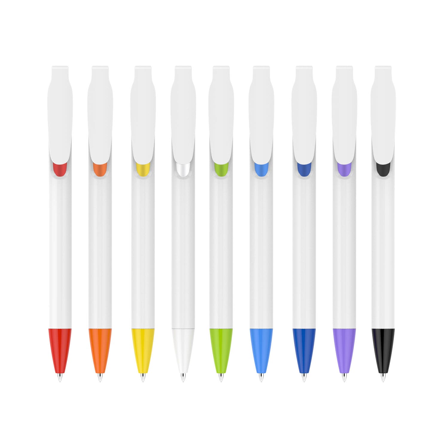 Fan Pen - Creamy White Barrel